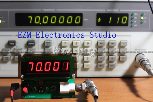 Høj præcision 1 mhz  to 50 mhz frequncy tællerindikator cymometer bnc interface