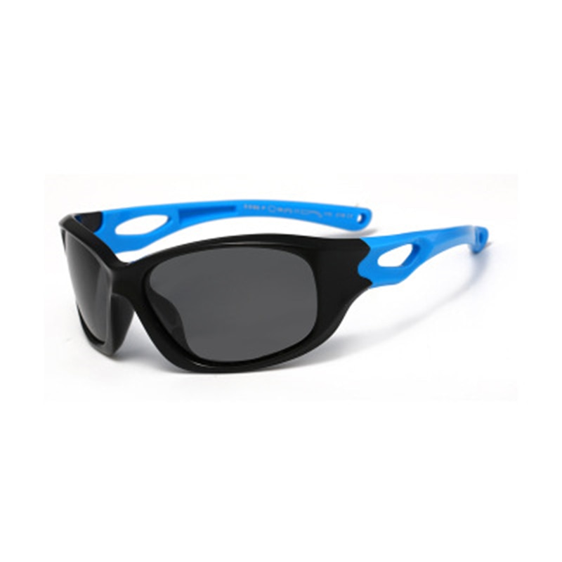 Lunettes De Soleil Enfants - Cadre Or Miroir Bleu - UV400 - Style Rétro Pilot - Neuf étiqueté