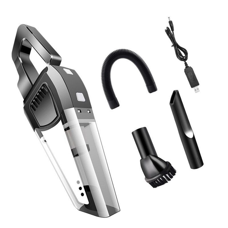 Car Vacuum Cleaner Handheld DC 12V 120W Cordless Wet and Dry Dual Use Auto Portable Vacuums Cleaner for Home Office