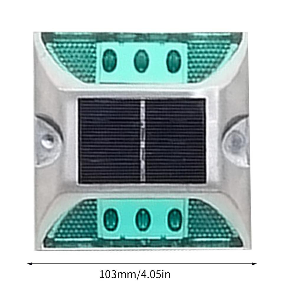 Driveway Reflectors Solar Solar Pathway Lights Outdoor Lasting Outdoor Warning Step Lights Solar Raised Pavement Marker: PURPLE