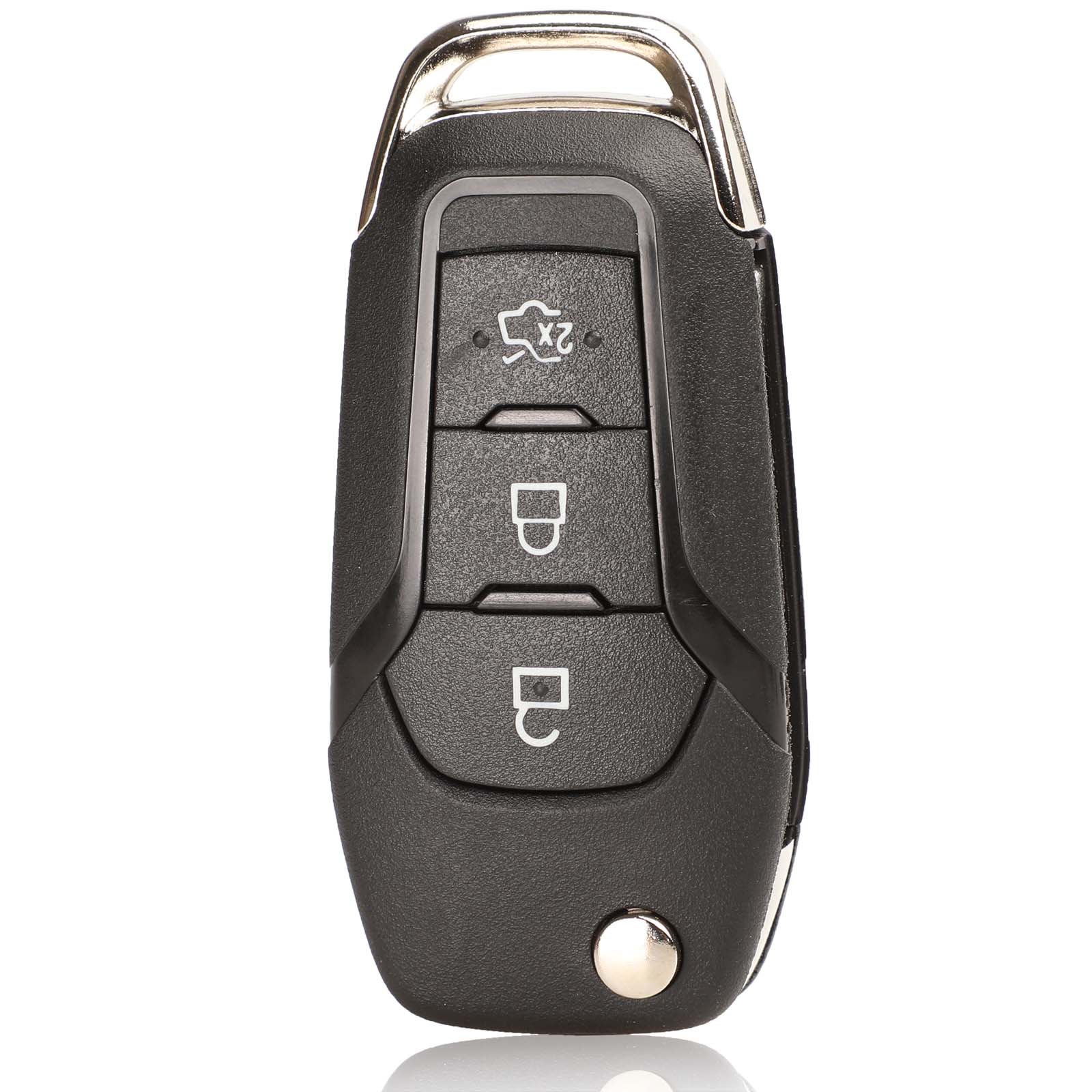 Bilchave 2/3/4 Buttons Remote Car Key Shell Case Fob For Ford F-150 F-250 F-350 Explorer Ranger KA Fiesta Mondeo: 3 Buttons B