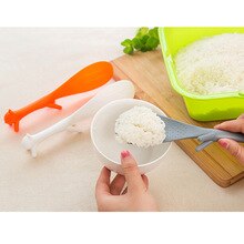 1Pc Kreative SchöNe Kunststoff Eichhörnchen Reis Löffel Küche Zubehör Für Küche Küche Instrumente Küche Spielereien 3 Farben
