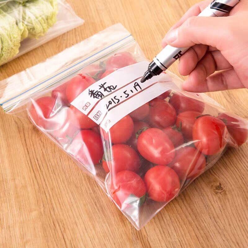 Home Reusable Food Slider Storage Bags for Meat Fruit Vegetable Bread Snack Freezer Saver Bag Fresh-Keeping