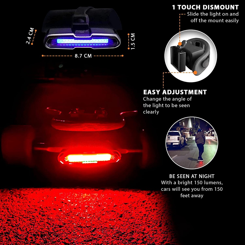 FÜHRTE Skateboard Licht Longboard Lichter Skateboard Lichter Passt auf Jede Longboards Fahrräder Rolle Scheinwerfer oder Schwanz Lichter