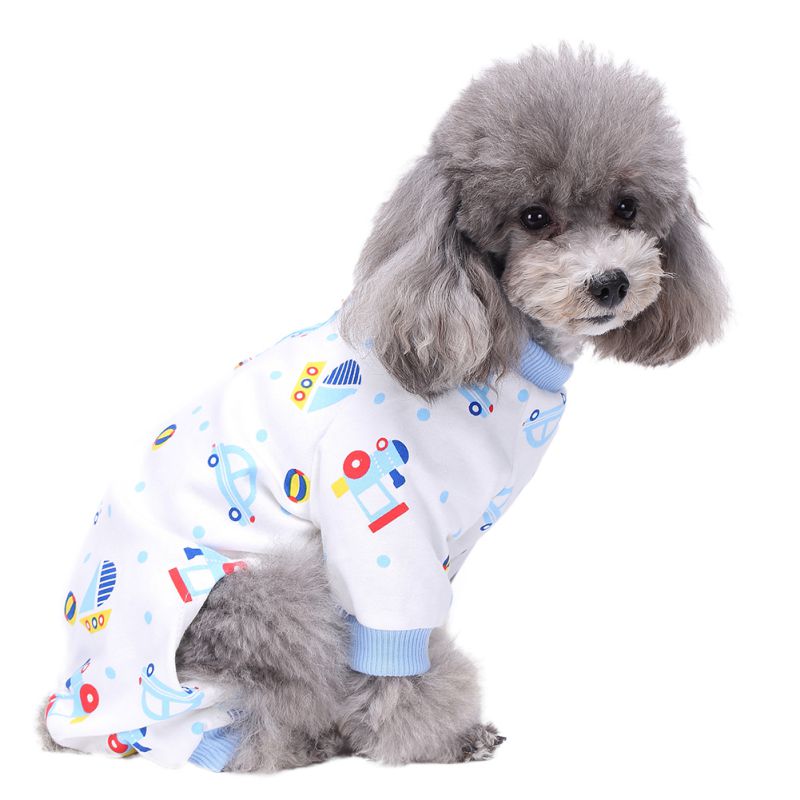 Koiran haalarit vaatteet haalarit koirille kissoille puuvilla koiran pyjamat vaatteet pyjamat vaatteet koiralle 1