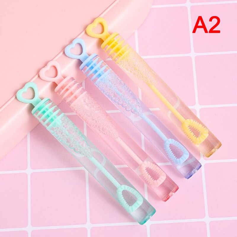 kocham serce różdżka rura bańka butelka mydła zabawa zabawka dla dzieci dekoracje ślubne kompaktowy i przenośny nosić wygodny: PYLHG217-A2