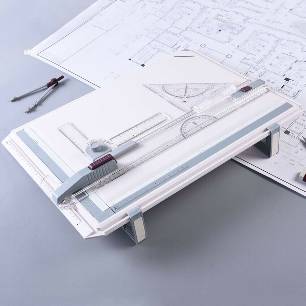 Drawing Board A3 Drafting Tables with Parallel Motion Angle Measuring System EJ