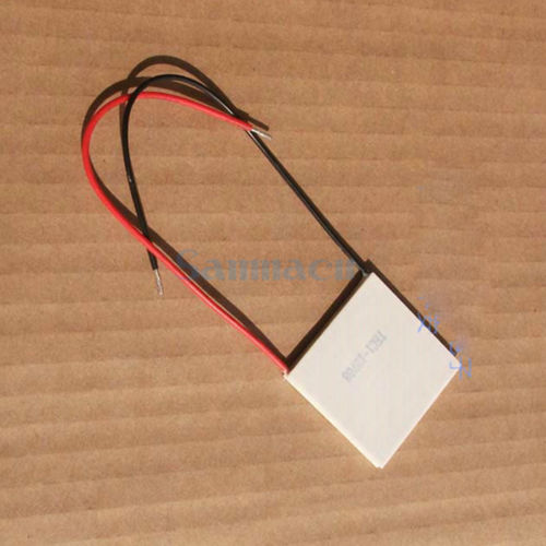 Dissipateur thermique thermoélectrique Peltier, 40x40x3.4mm, 8A, 15V, 68.9W, TEC1-12708