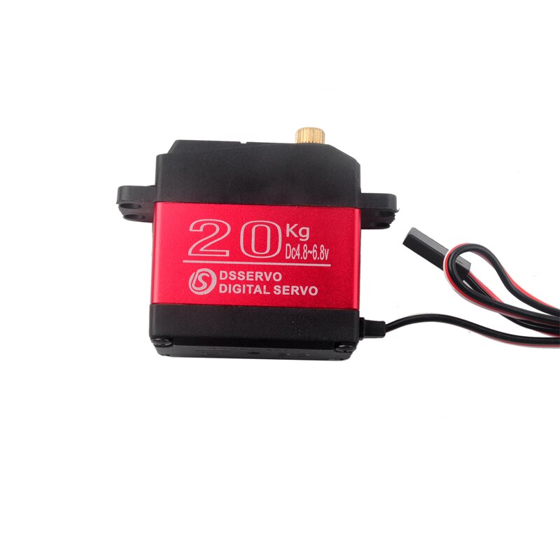 2 stücke DS3218 270 Grad Digital RC Servo, 20 kg Drehmoment Wasserdichte Metall RC Servo Motor- mit 25 t Servo Arm für RC Auto Stiefel FZ3136