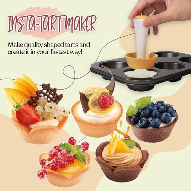 Pastry Dough Tamper Kit DIY Cupcakes Biscuit Mold Baking Donut Mold HANW88