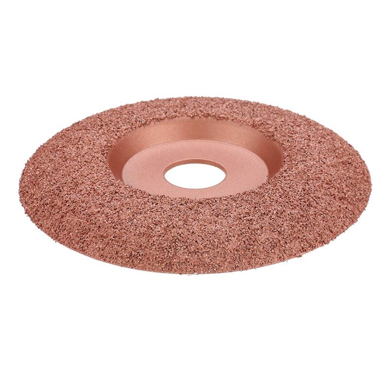 125mm Diameter 22mm Bore Wood Carving Disc Angle Grinder Disc Tungsten Carbide Shaping Dish Wood Shaping Disc(30 Grit)