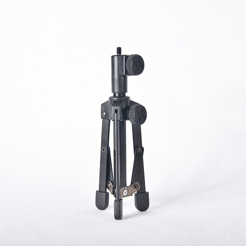 Mini Tabletop Tripod Microphone Mic Stand Holder with Threaded for Meetings Lectures Speaking and Ect