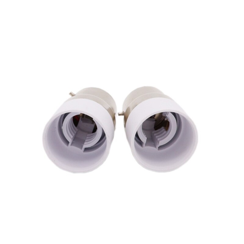 Led lyspære socket  b22 to e14 adapter led lampe pære sokkel holder omformer brannsikkert materiale for hjemmet