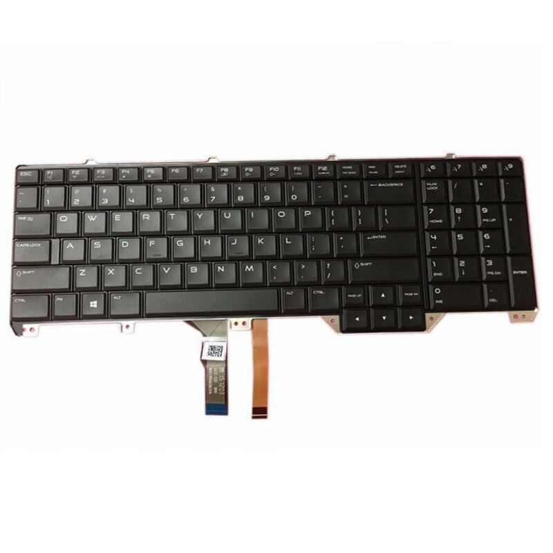 for Dell Alienware 17 R2 17 R3 Laptop Backlit Keyboard 2C6KH US Standard Keyboard
