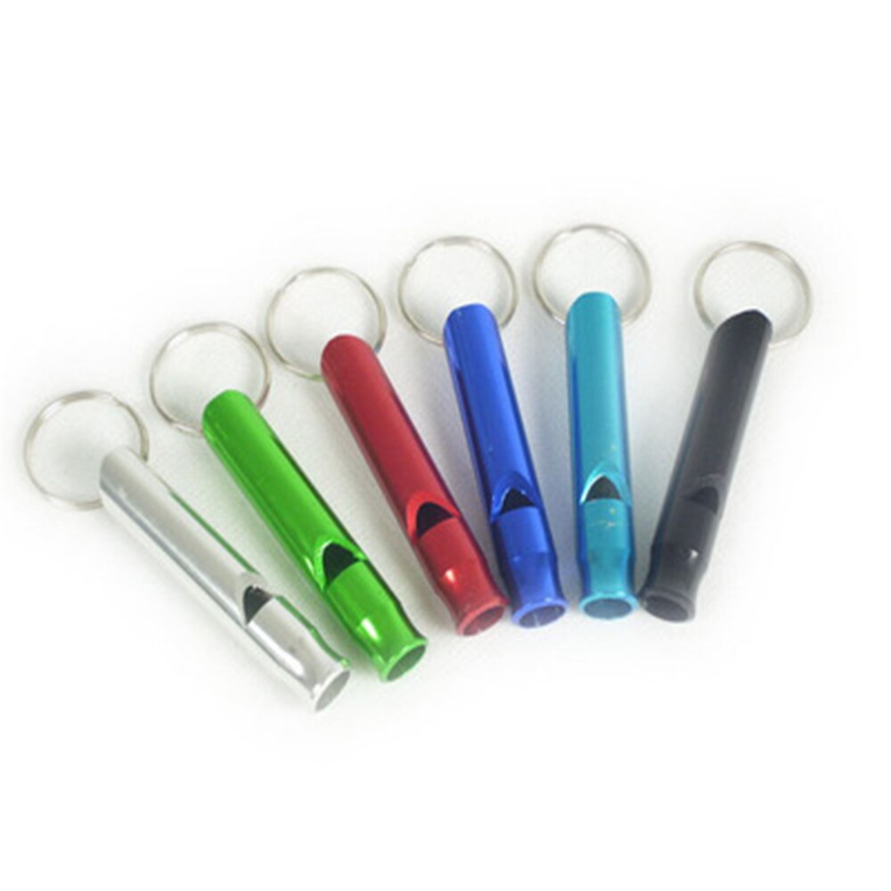 Sifflet de survie en alliage d&#39;aluminium, en métal, pour aider l&#39;arpenteur, jouet spécial à volume élevé pour enfants et écoliers,