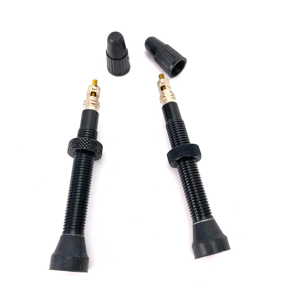 2 stücke schlauchlos reifen ventil 58MM Ultra licht MTB rennrad Aluminium legierung fahrrad schlauchlos FV ventil