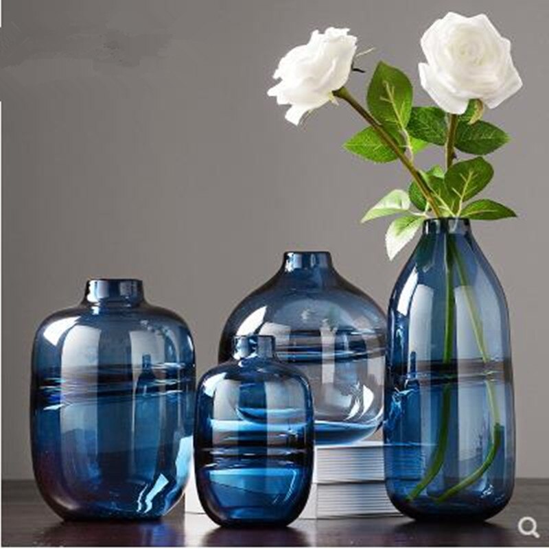 stained glass vase, home office restaurant table decoration , Nordic modern vase