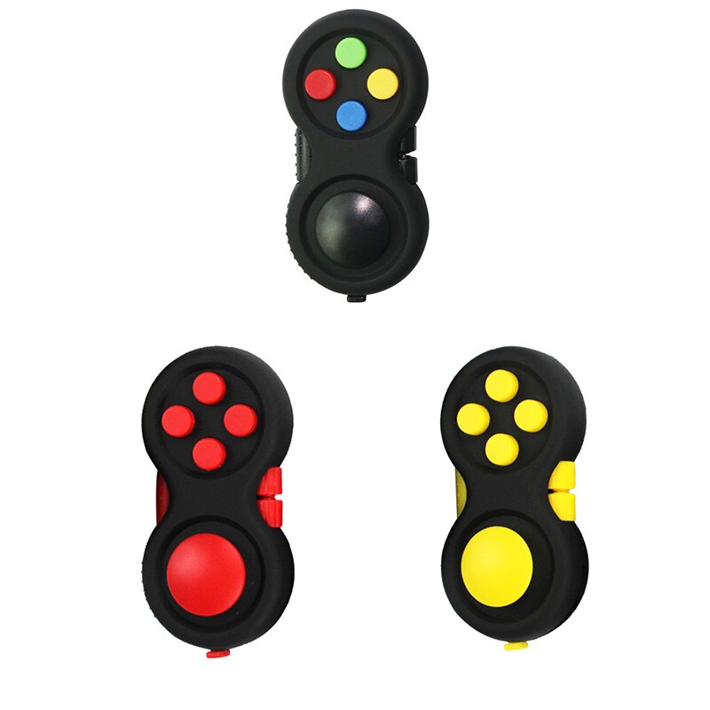 ZK60 Antistress Toy Fidget Pad Stress Relief Squeeze Fun Hand Interactive Toy Office Birthday for Adults Children Kids: three-A