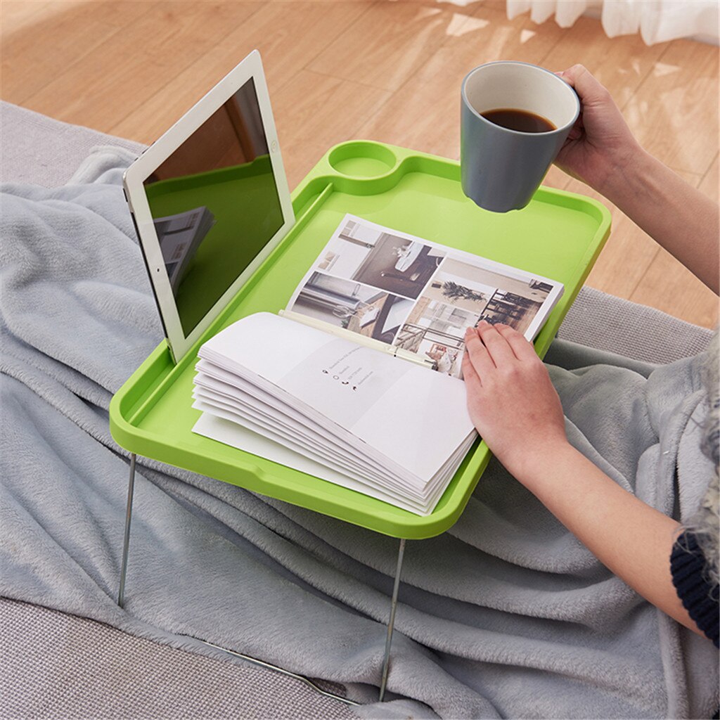 Table d'ordinateur portable de pour lit table d'ordinateur pliable pour lit avec Table pliante de Table d'étudiant de Table paresseux de Table d'ordinateur portable