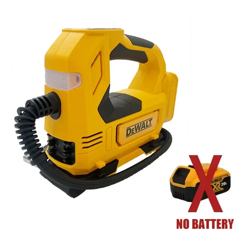 Przenośna pompka powietrza DEWALT 2026 robić akumulatorów Dewalt 18V 20V, bezprzewodowe narzędzie robić pompowania opon samochodowych, elektryczna pompka robić motocykli.: Default Title