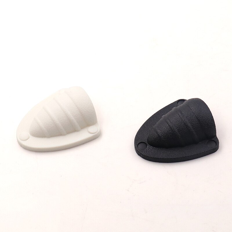 2 stk oceans small clamshell ventil båtuttak marine wire deksel passer for båt plastmateriale