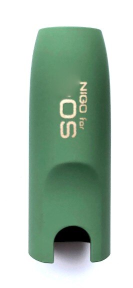 Cap Boccaglio Borsette Sostituzione di Alluminio Colorato di Protezione di Caso per IQOS 2.4 p 2.4 PLUS. E-cigarette Accessori: green