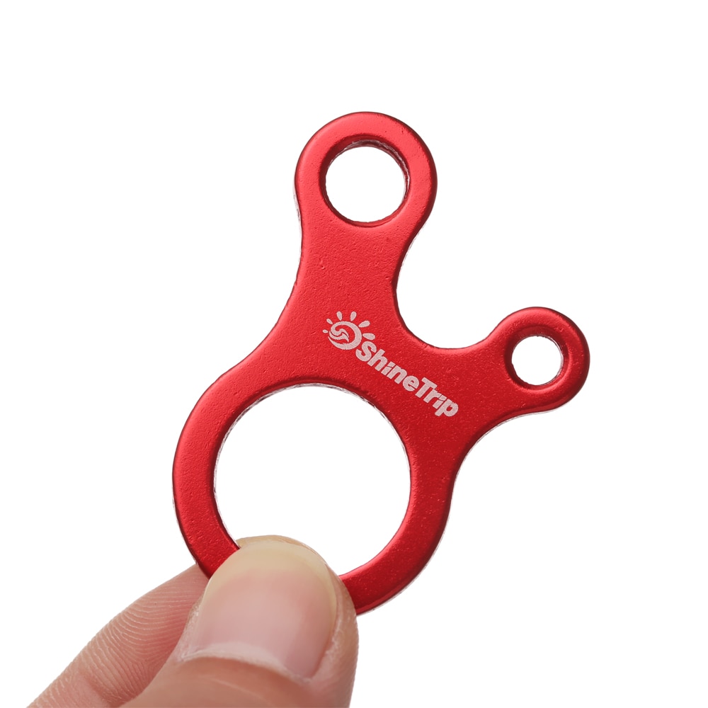 Hebilla de cuerda ajustable para tienda de campaña, Tensor de cuerda de 5 piezas, estilo Caracol, con nudo rápido, para acampar al aire libre y senderismo