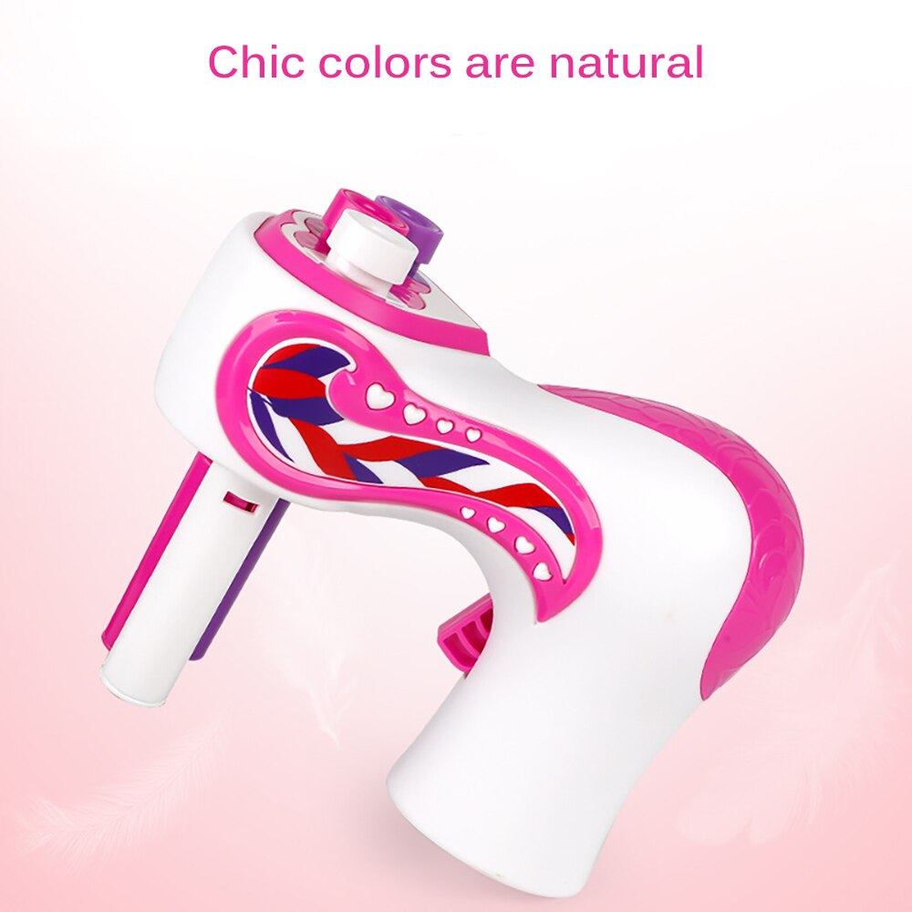 DIY Hair Knitting Machine Kid Braid Hair Tools Electric Automatic Twist Knitting Hair Trimmers Weave Roll Twisted Xmas Girl