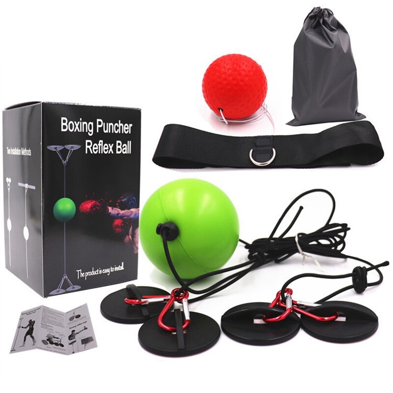 Boxing Ball Boxing Sucker Speed Ball Boxing Quick Hit Storage Bag for Training Speed Focus and Reaction Trainer