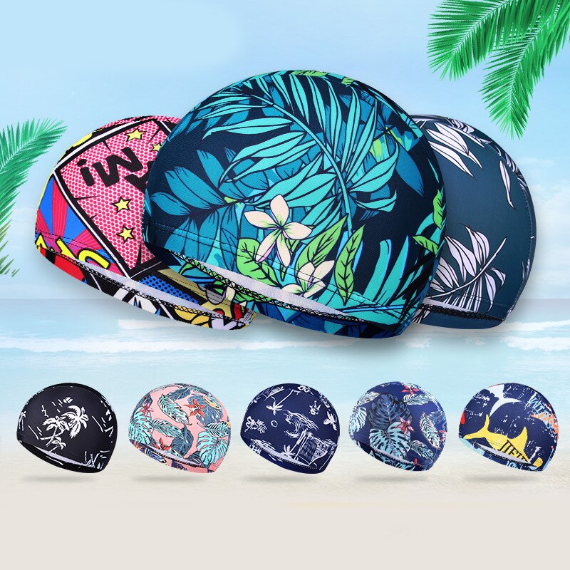 Gorro de natación Unisex para niña y mujer, gorro de baño de pelo largo, gorro de baño para nadar, talla libre, deporte en piscina, turbante de silicona elástico