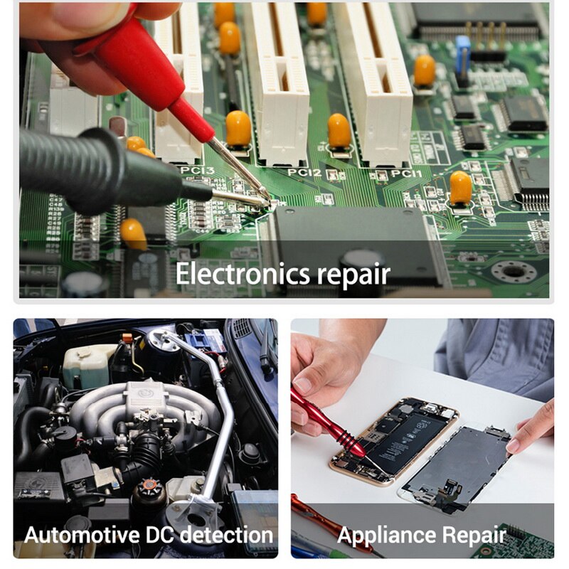 DT200 Multimeter Mini Digital Clamp Meter AC/DC Voltage AC Current 600v True RMS Multimeter Capacitance Electrical Megger Tester