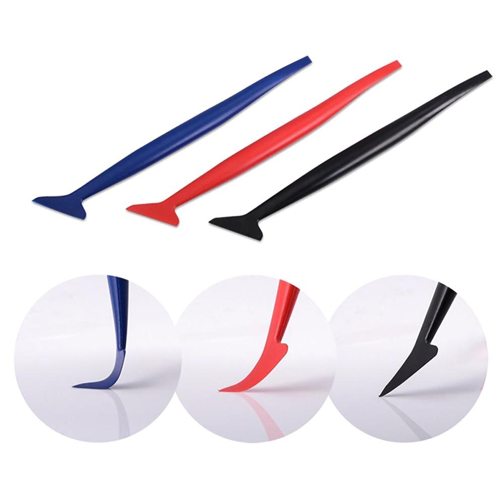 4PCS Vinyl Car Wrap Squeegee Set Carbon Fiber Window Tint Foil Film Magnet Scraper Tools Kit Auto Sticker Wrapping Accessories