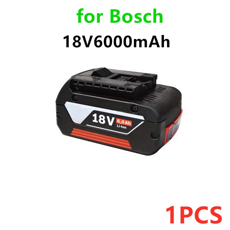 2022 18V 6Ah for Electric Drill Rechargeable Li-ion Battery BAT609, BAT609G, BAT618, BAT618G, BAT614 +Tax inclusive Express: 1PCS