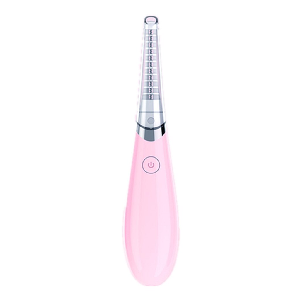 Charging Eyelash Permanent Ironing Device Curling electric eyelash burner Electric eyelash clip Curler eyelashes: Pink