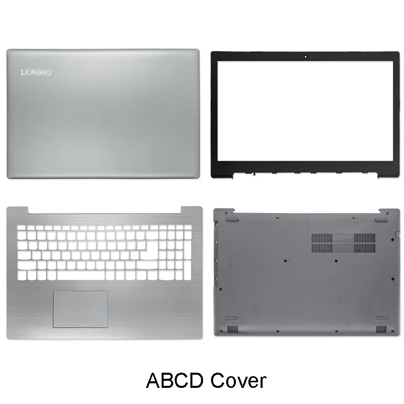 Coque de téléphone Lenovo IdeaPad 330 – 15,-15isk, 330-15ABR, 330-15IKB, avec repose-paume, couvercle de charnière, couleur argent