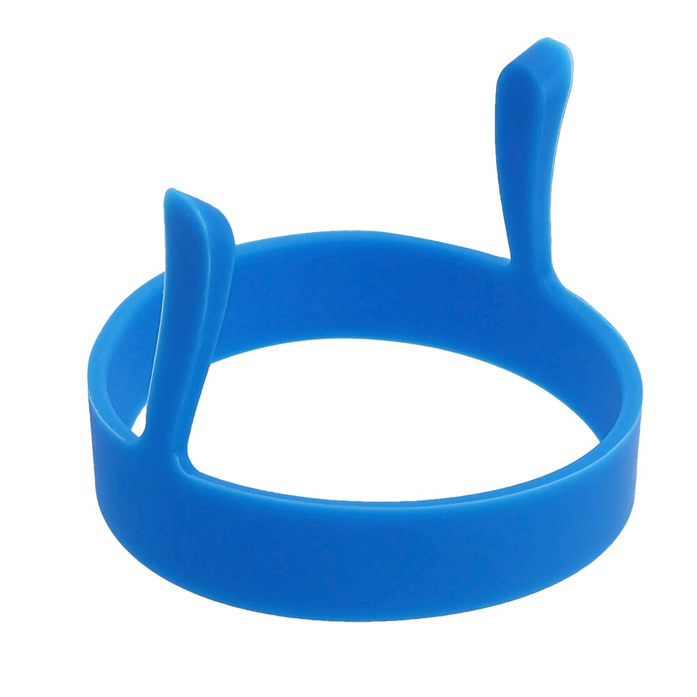 NICEYARD Egg Round Mold Pancake Ring Non-toxic Kitchen Accessories Silicone Omelette Fried Egg Shaper Cooking Tool: Blue