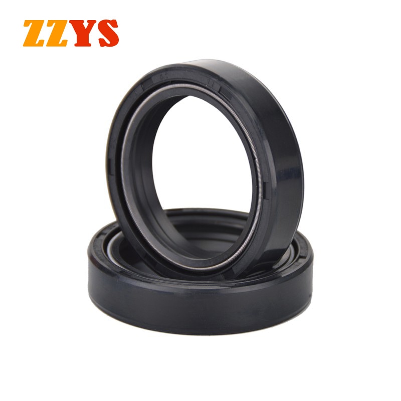 Motorcycle 38 50 11 Fork Damper Oil Seal Dust Seals For Kawasaki KX80 R2-R7 KX125 KDX250 KX250 KL600A1 KLR600 KL650 B2-B3 Tengai: 2pcs oil seal