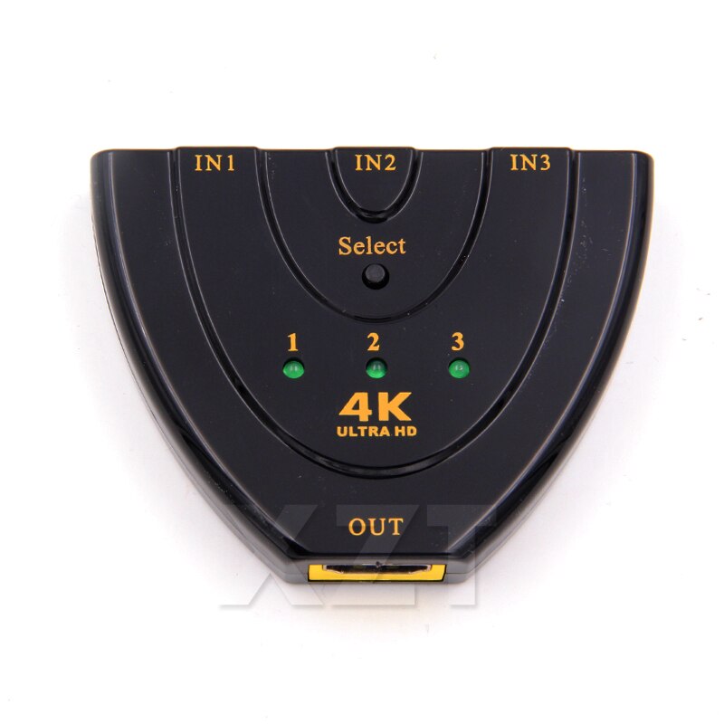 HDMI AUTO Switch Switcher 4K * 2K 3D Mini HDMI Splitter 3 in 1 heraus Port Hub für DVD HDTV Xbox PS3 PS4 1080P: Anderes
