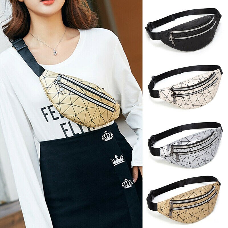 Mode Vrouwen Taille Pack Fanny Pack Belt Bag Borst Pouch Reizen Hip Bum Bag Kleine Portemonnee
