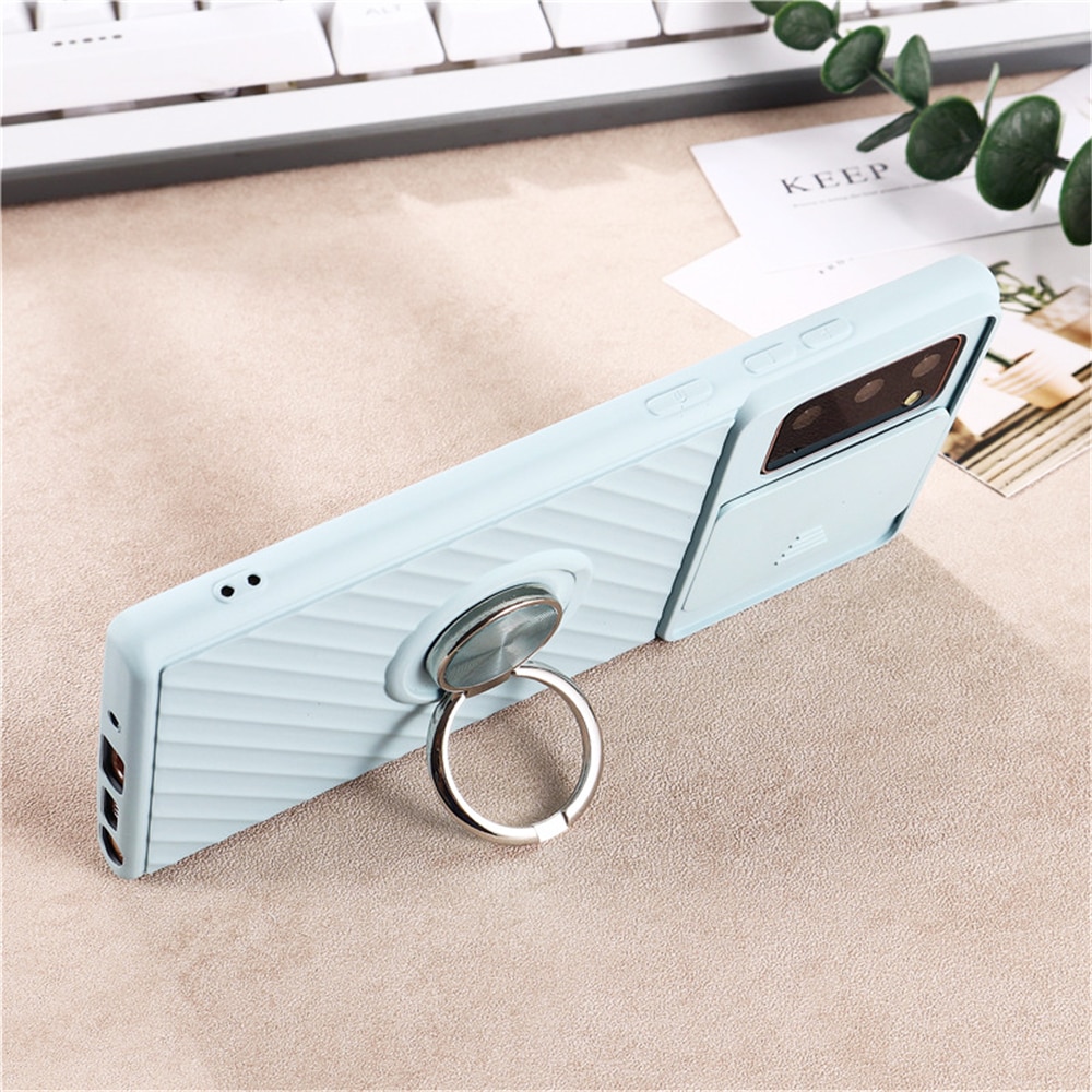 Camera Lens Protection Ring Stand Holder Phone Case For Samsung Galaxy Note 20 Ultra Soft Silicone Full Cover For Note 20 Ultra