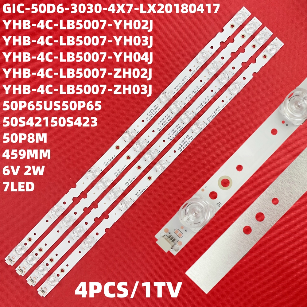 LED Backlight strip For 50DB600 50EP640 50EP600 50UE6400 50UE6420 50UE6400W 50UD6306 50UD6336 YHF-4C-LB5007-YH04J