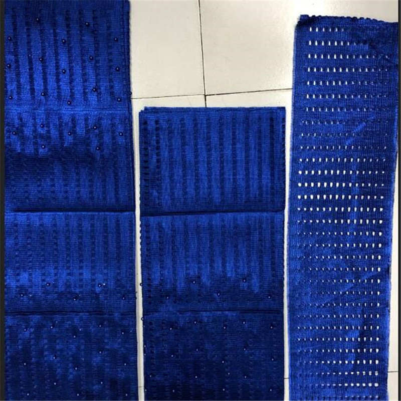 Gele-tela de Aso Oke para boda para mujer, lazo para la cabeza nigeriano rojo, africano, 14 colores, L5