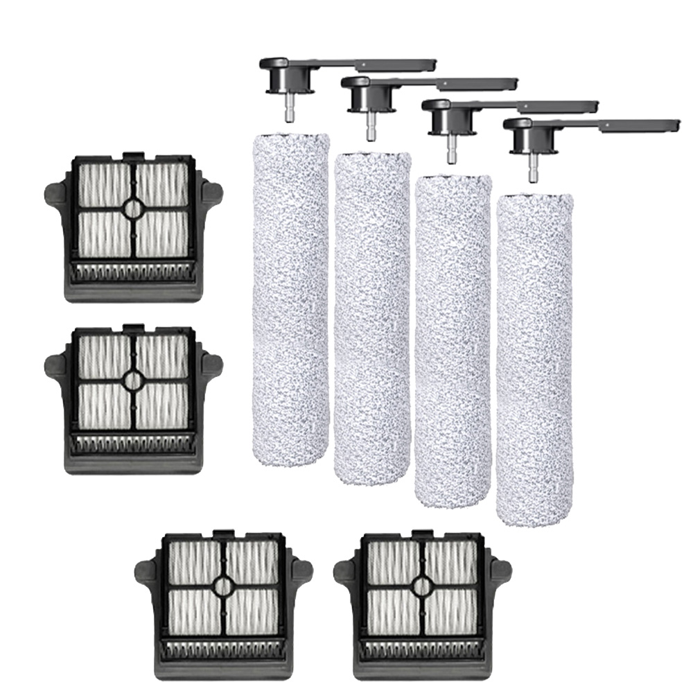 Brosse à rouleau pour aspirateur Tineco Floor One S6/S7Pro Version 2/S7, accessoires de remplacement, filtres, rouleau de brosse: Bourgogne
