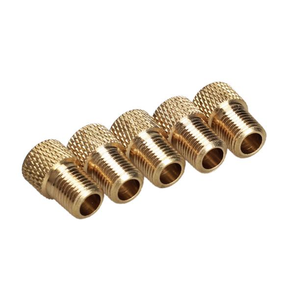 5Pcs/10Pcs Presta To Schrader Air Pump Bicycle Bike Valve Type Adaptor Converter Adapter Zinc Alloy Repair Tool