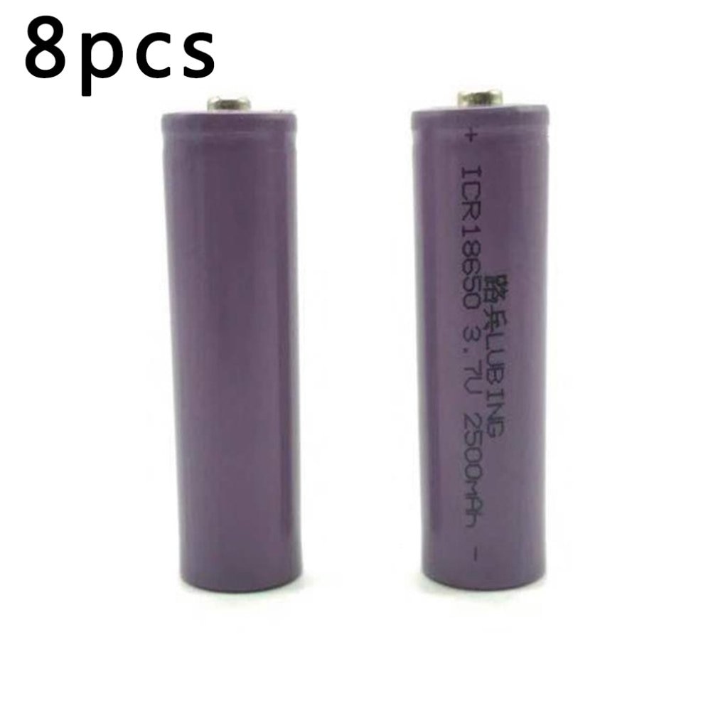 18650 Lithium Batterij 3.7V Wees Lithium Batterij 2500Mah Hoge Capaciteit Heldere Zaklamp Oplaadbare Batterij