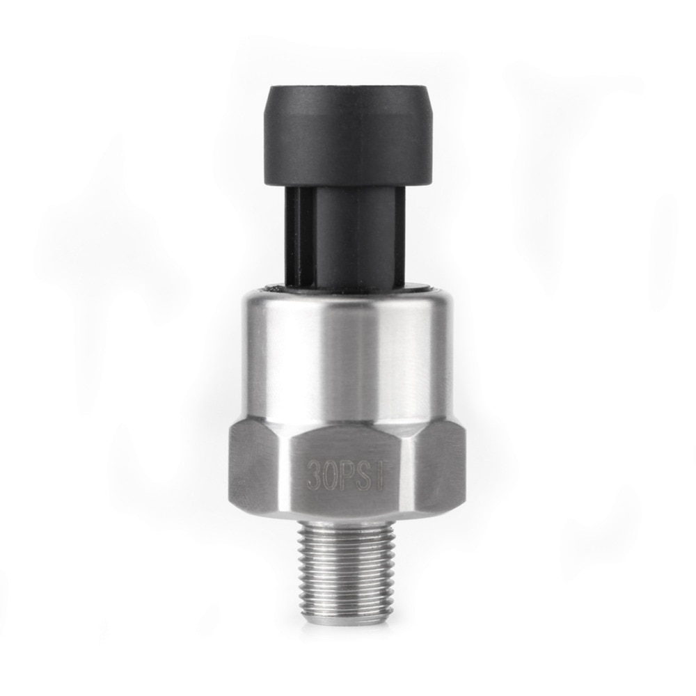 0-30PSI Pressure Transducer Stainless Steel Pressure Gauge Sensor For Oil Fuel Air Water DC 5V 1/8" NPT Pressure Measuring Tool