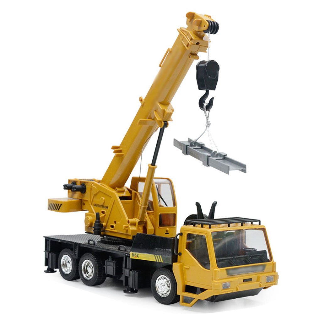 Remote Control Crane Model Engineering Vehicle Children's Toys Birthday And Christmas Good Remote Control: Default Title