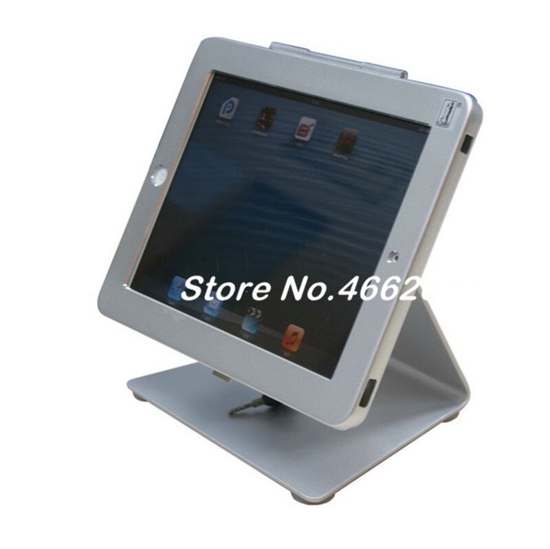 security desktop stand for iPad 2 3 4 air1 2 Pro 9.7 tablet with lock holder display rack bracket mounting on table anti-theft