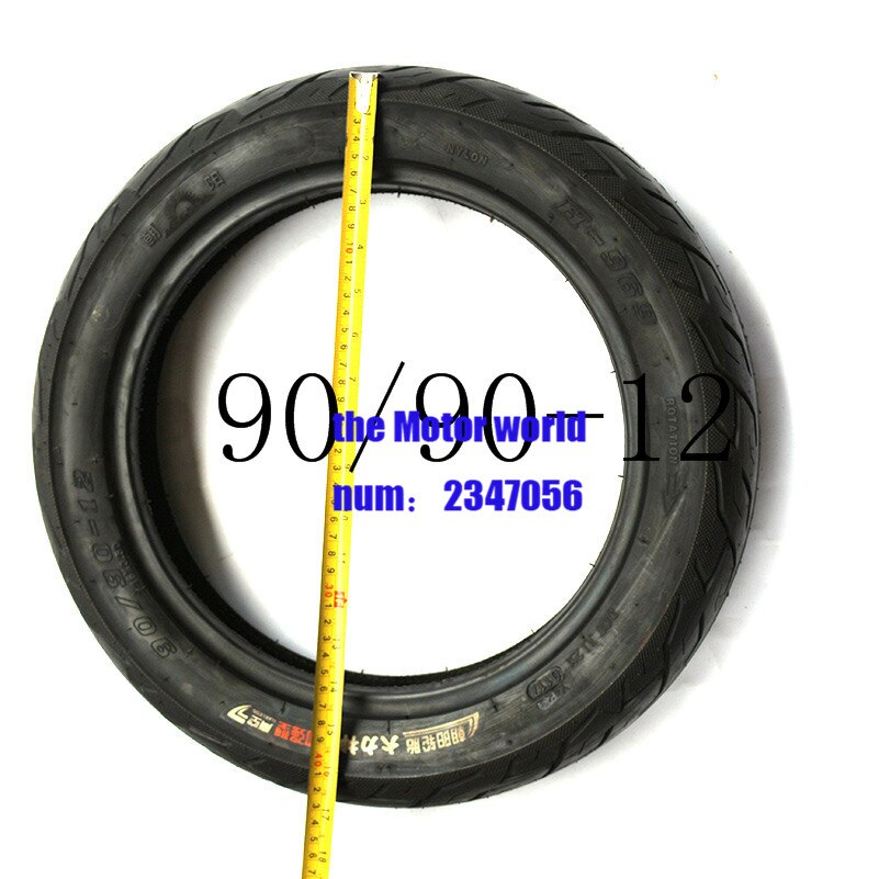 12 inch motorcycle vacuum tires 90/90-12high speed vacuum tyre treadle wheel