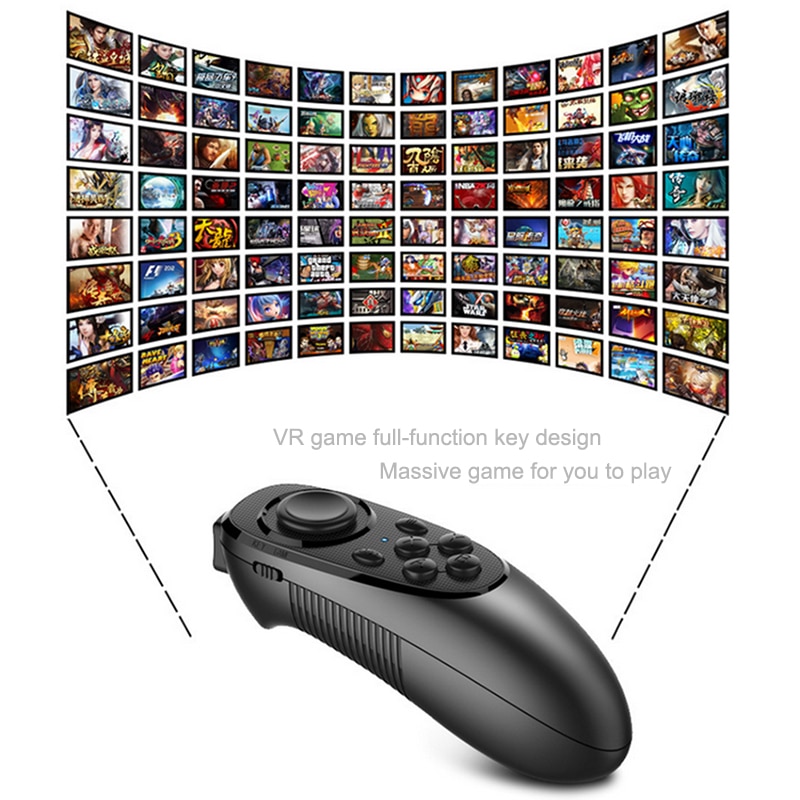 Original MOCUTE Universal Bluetooth VR Remote Control Gamepad Joystick Wireless Remote Selfie Shutter For Android iOS PC TV Box